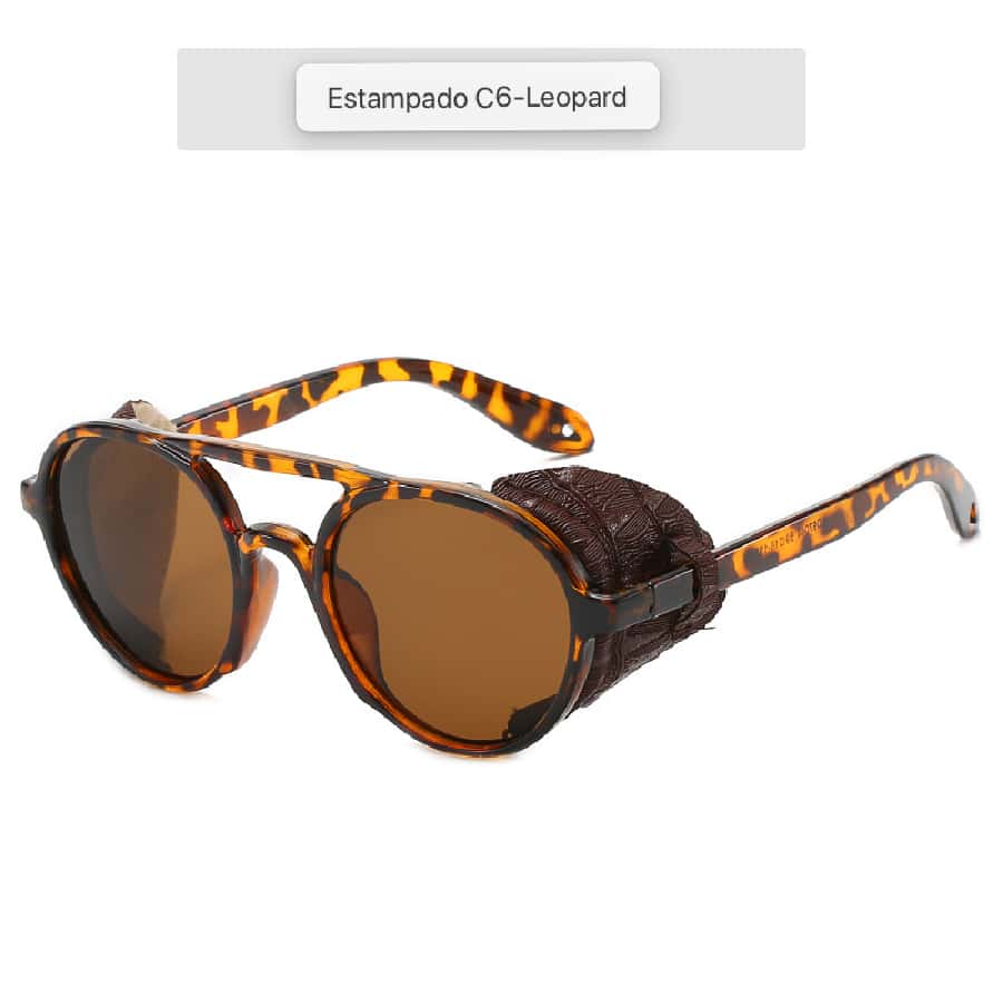 gafas de moda - Marrón Mocha - Ver 1