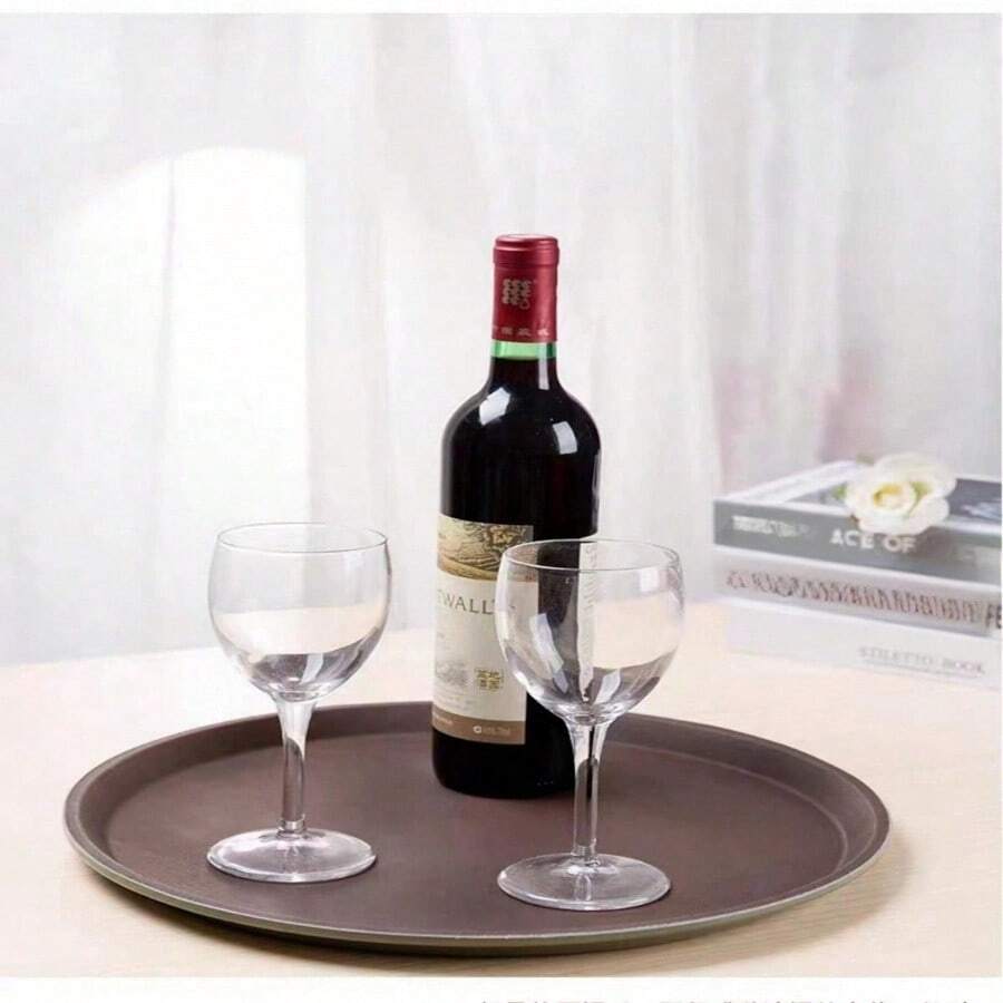 Tempered Glass Storage Tray - Practical Anti-Slip Plate For Hotel, Restaurant, Home, Kitchen, Business - Tempered Disc - View 1