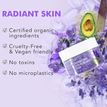 GZE薰衣草精油身体磨砂膏，蕴含乳木果油、胶原蛋白和杏仁油——天然去角质盐磨砂膏，具有身体和面部护理功效，有助于滋润肌肤，淡化妊娠纹、痤疮、橘皮组织、死皮和皱纹。 - 紫色 - 查看 6