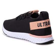 Women Wedge Sneakers - 黑色 - 查看 5