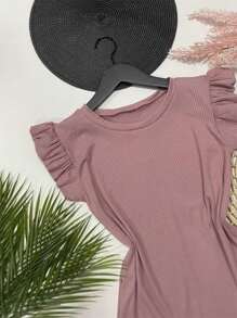 Women T-Shirts - 粉色 - 查看 3