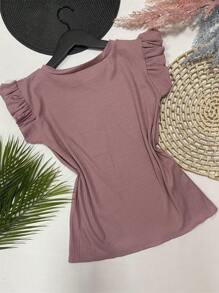 Women T-Shirts - 粉色 - 查看 2