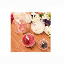 Esferas Transparentes De Plástico 12cm Para Decoración 25pz. - transparente - Ver 6
