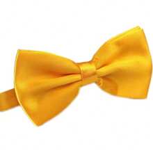 1pc Men Solid Color Adjustable Polyester Comfortable Leisure Fashion Bowtie Suitable For Festival, Wedding, Stage Party, Or Daily Matching With Shirts, Suits And Other Clothing Casual - Multicolor - View 10
