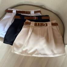 Women Shorts - Màu be - Xem 1