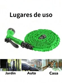 Manguera Multicolor Expandible Flexible Con Aspersor Jardin - 22.5M - Ver 4