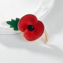 1 Máy Tính Anh Túc Lapel Pin Ngày Tưởng Niệm Vương Quốc Anh Kỷ Niệm Pin Huy Hiệu Kẻo CHÚNG TA QUÊN Quà Tặng Chất Lượng Cao Hoa Anh Túc Đỏ vòng Hoa Thổ Cẩm - trâm cài áo lưu niệm - Xem 8