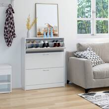 Shoe Cabinets - White - View 3