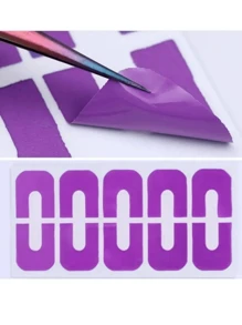 1 set de 10 piezas de protector de esmalte de uñas en forma de U, barrera de esmalte de uñas de plástico y látex, protector de esmalte de uñas en gel para los dedos, estampado en caliente para evitar derrames de esmalte de uñas, suministros para uñas, herramientas para uñas, herramientas de arte de uñas, de vuelta a la escuela, uñas, herramientas para uñas para uñas postizas