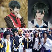 Tóc Giả Cosplay  Anime Ngôi sao Tối Màu xanh lá Trang phục Sợi tổng hợp Tóc Ngắn Thẳng Tóc giả Đối với Hóa trang Trang phục Buổi tiệc Halloween Sử dụng - Màu xanh lá cây đậm - Xem 7