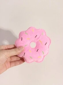 Bộ 4 đồ chơi nhồi bông hình que kẹo mút + ngôi sao năm cánh + bánh rán + dâu tây cho mèo/chó, thích hợp cho thú cưng nhỏ/vừa chơi hàng ngày, đồ chơi cho mèo, đồ chơi cho chó, bãi biển, mặt trời, du lịch, thú vị - Hồng - Xem 7