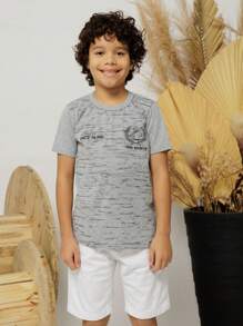 Young Boys T-Shirts - 灰色 - 查看 1