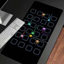 Devineresse Mouse Pad Computer Mousepad  Desk Mat Black Big Office Carpet Mause Pads PC Accessories Keyboard Pads Play Mats - Multicolor - View 5