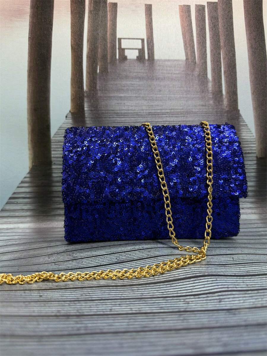 Women Evening Bags - 藍色 - 查看 1