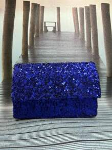 Women Evening Bags - 藍色 - 查看 2