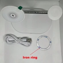Estación De Carga Inalámbrica Rápida 3 En 1 Compatible Con Iphone, Apple Watch Y Airpods - ¡soporte Magnético! - negro - Ver 8