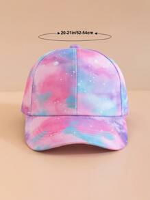 1入兒童時尚染色棒球帽 - 彩色 - 查看 5