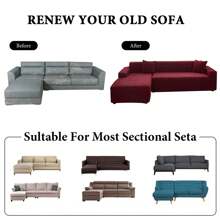 Sofa Covers - Burgundy - View 11
