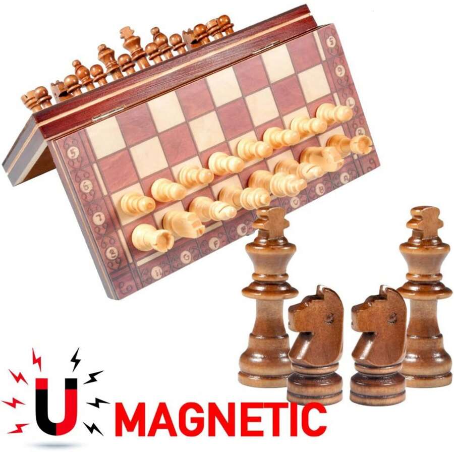 Juego Magnético De Ajedrez Para Viajes - Yaxa