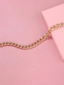 1pc Chunky Link Chain Anklet Jewelry Gifts - Anklet - View 3