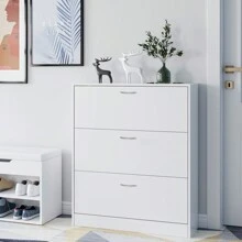 Shoe Cabinets - White - View 1