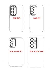 1 pereche de huse de telefon negre mate, compatibile cu 11/13/14/15, concepute cu protecție completă pentru cameră, design cu piesă de puzzle, textură antiderapantă și prietenoasă cu pielea, versiune internațională, nu versiunea națională. - Multicolor - Vizualizare 7