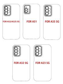 1 pereche de huse de telefon negre mate, compatibile cu 11/13/14/15, concepute cu protecție completă pentru cameră, design cu piesă de puzzle, textură antiderapantă și prietenoasă cu pielea, versiune internațională, nu versiunea națională. - Multicolor - Vizualizare 5
