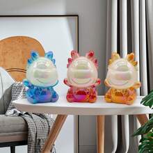 Creative Retro Plastic Money Box Wholesale Telephone Shaped Coin Bank Gift - Red Dragon - View 2