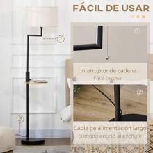 HOMCOM Floor Lamps - Camel - View 5