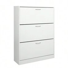 Shoe Cabinets - White - View 2