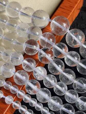 Top Grade AAA Natural White Clear Quartz Beads For Jewelry Making