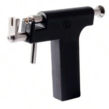 98pcs Professional Ear Piercing Gun Set - Includes Steel Ear Studs, Pierce Tool, And Navel Body Piercing Gun - Perfect For Ear, Nose, And Navel Piercings