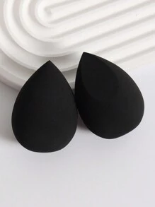 2pcs Cosmetic Egg In Bag Set, Foundation Blending Makeup Sponge For Liquid, Cream And Powder Flawless Finish, Multicolor Makeup Sponge, A Latex-Free Dry And Wet Dual Use Foundation Cream Suitable For All Skin Types.