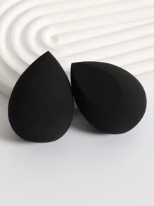 2pcs Cosmetic Egg In Bag Set, Foundation Blending Makeup Sponge For Liquid, Cream And Powder Flawless Finish, Multicolor Makeup Sponge, A Latex-Free Dry And Wet Dual Use Foundation Cream Suitable For All Skin Types.