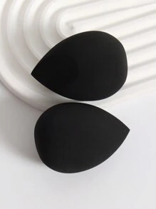 2pcs Cosmetic Egg In Bag Set, Foundation Blending Makeup Sponge For Liquid, Cream And Powder Flawless Finish, Multicolor Makeup Sponge, A Latex-Free Dry And Wet Dual Use Foundation Cream Suitable For All Skin Types.