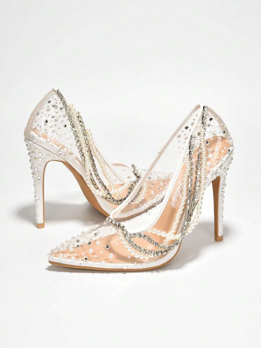 embellished stilettos