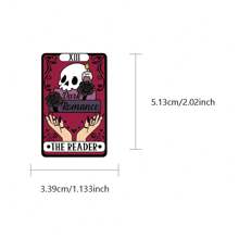 50pcs Dark Romance Reader Stickers, Creative Gothic Cartoon Style Waterproof Stickers For Diy Phone Case, Notebook, Laptop, Water Cup Decoration Back To School - Multicolor - View 2