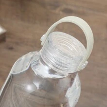 1pc 1100/400 Ml Simple Water Bottle, Transparent Plastic Cup, Fashion Sports Water Bottle