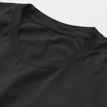 Men T-Shirts - 黑色 - 查看 5