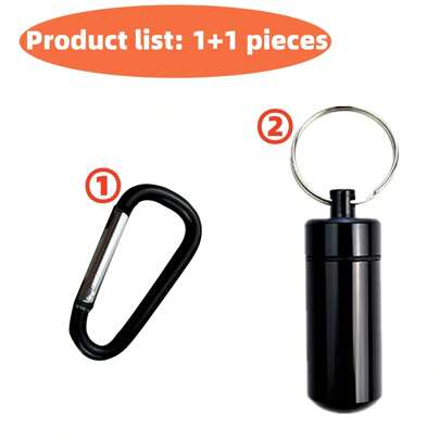Small Bottle With A Round Bottom And Spoon Waterproof And Leak Proof Travel Packaging Bottles Can Store: Kitchen Spices, Pills, Chili Powder, Pepper Powder