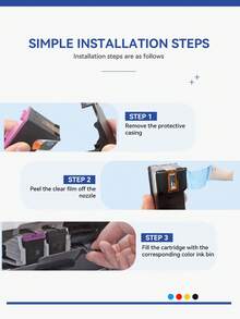 再製64xl墨盒1入,與hp Envy 7855 7155 7158 6252 6255 6258 7164打印機兼容並替代hp 64xl墨盒 - 黑色 - 查看 8