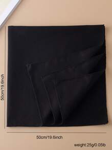 1 pieza de unicolor, pañuelo versátil para deporte al aire libre, nudo de corbata para la cabeza