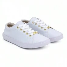 Women Wedge Sneakers - trắng - Xem 1