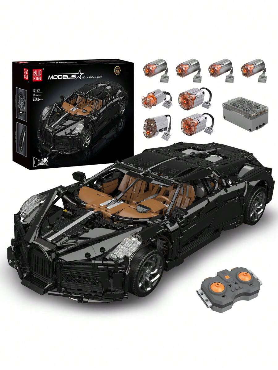 Jouets de blocs de construction pour adultes, décoration de chambre - Noir - Voir 1