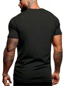 Men T-Shirts - màu đen - Xem 3