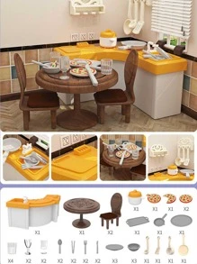 1 件迷你家居厨房卧室客厅浴室家具配件