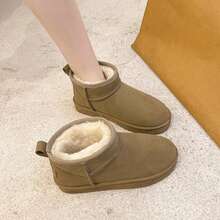 Women'S Ankle Snow Boots Winter Classic - Màu xanh Ô liu - Xem 5