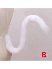 1Pc  Cat's Tail For Animal Cosplay Halloween Party Costume Accessory - Multicolor - View 10