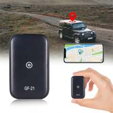 1入組小型gf-07汽車gps追踪器,適用於兒童/寵物/汽車 Gsm/gprs/gps追踪設備,實時追踪防盜防丟定位器sim短信定位器（不包括sim卡和迷你記憶卡） - 黑色 - 查看 2
