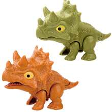 Dinosaur Finger Bite Toy, Novelty Dinosaur Finger Puppet - Multicolor - View 9